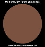 Mooi Face & Body Mineral Matte Bronzer